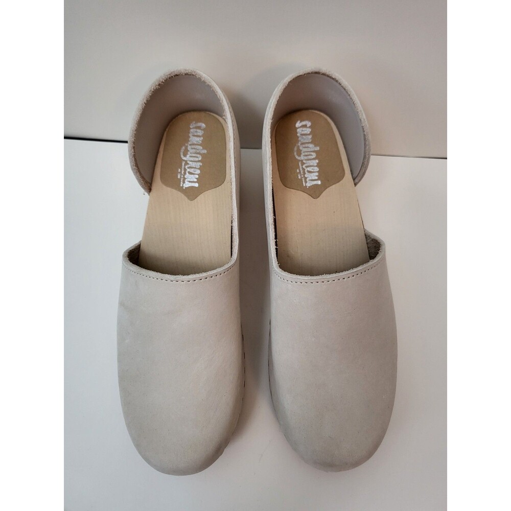 Stylish Cream Mules for Women - Picture 3 of 10